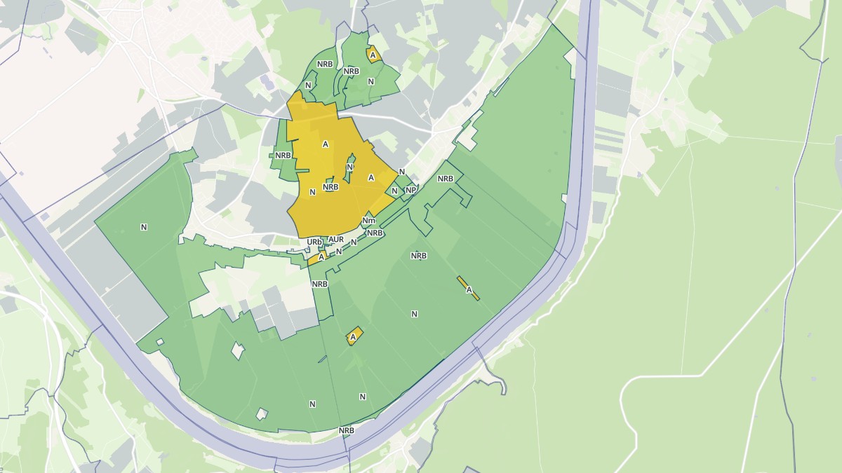 Aperçu cartographique de Saint-Maurice-d'Ételan, centré sur la commune