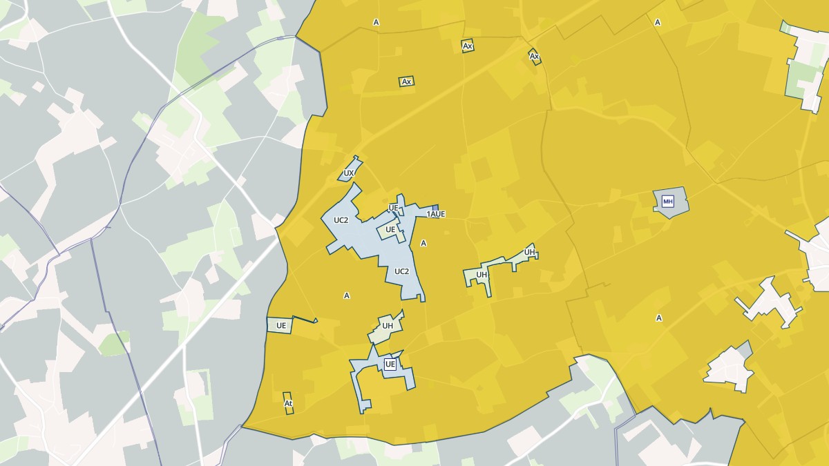 Aperçu cartographique de Saint-Sauveur-d'Émalleville, centré sur la commune
