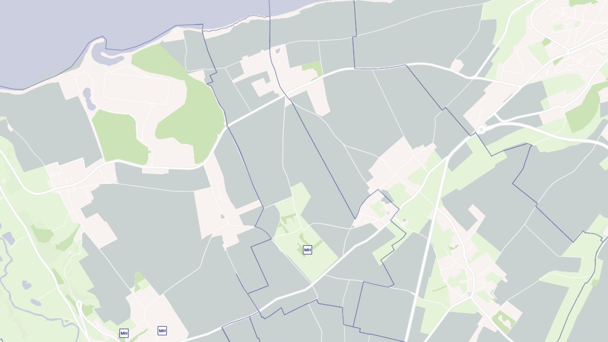 Aperçu cartographique de Saint-Sylvain, centré sur la commune