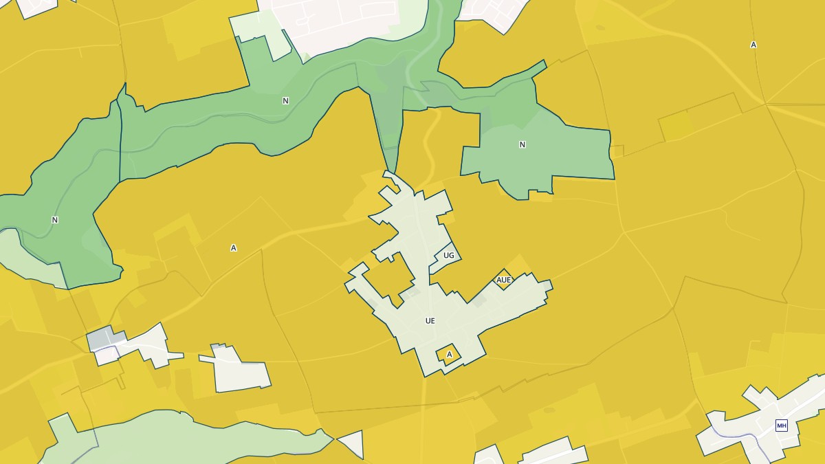 Aperçu cartographique de Saint-Vincent-Cramesnil, centré sur la commune