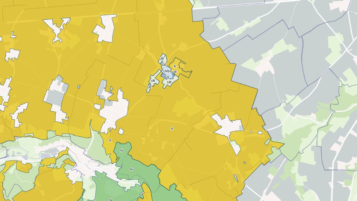 Aperçu cartographique de Theuville-aux-Maillots, centré sur la commune