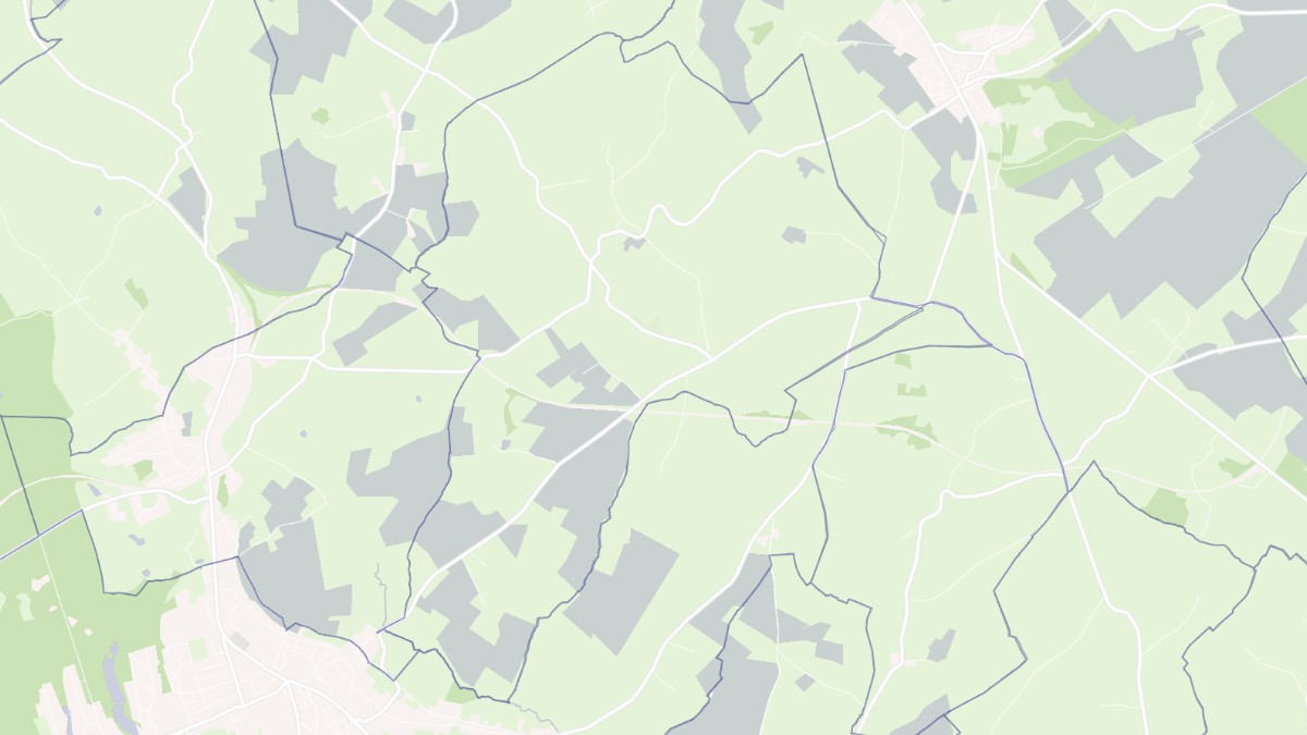 Aperçu cartographique de Le Thil-Riberpré, centré sur la commune