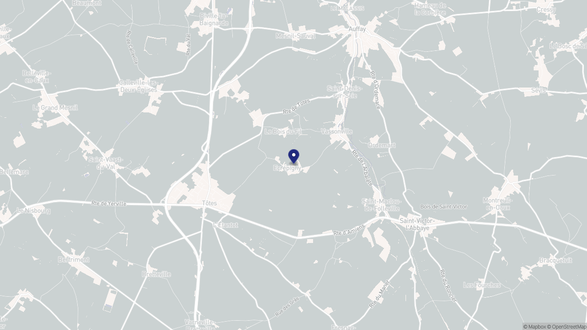 Aperçu cartographique de Vassonville, centré sur la commune
