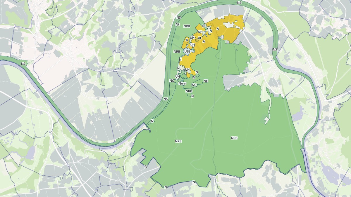 Aperçu cartographique de Vatteville-la-Rue, centré sur la commune