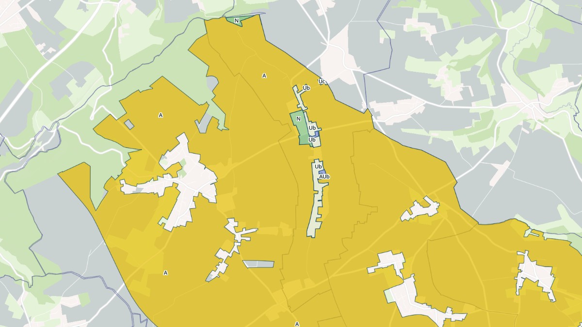 Aperçu cartographique de La Vieux-Rue, centré sur la commune