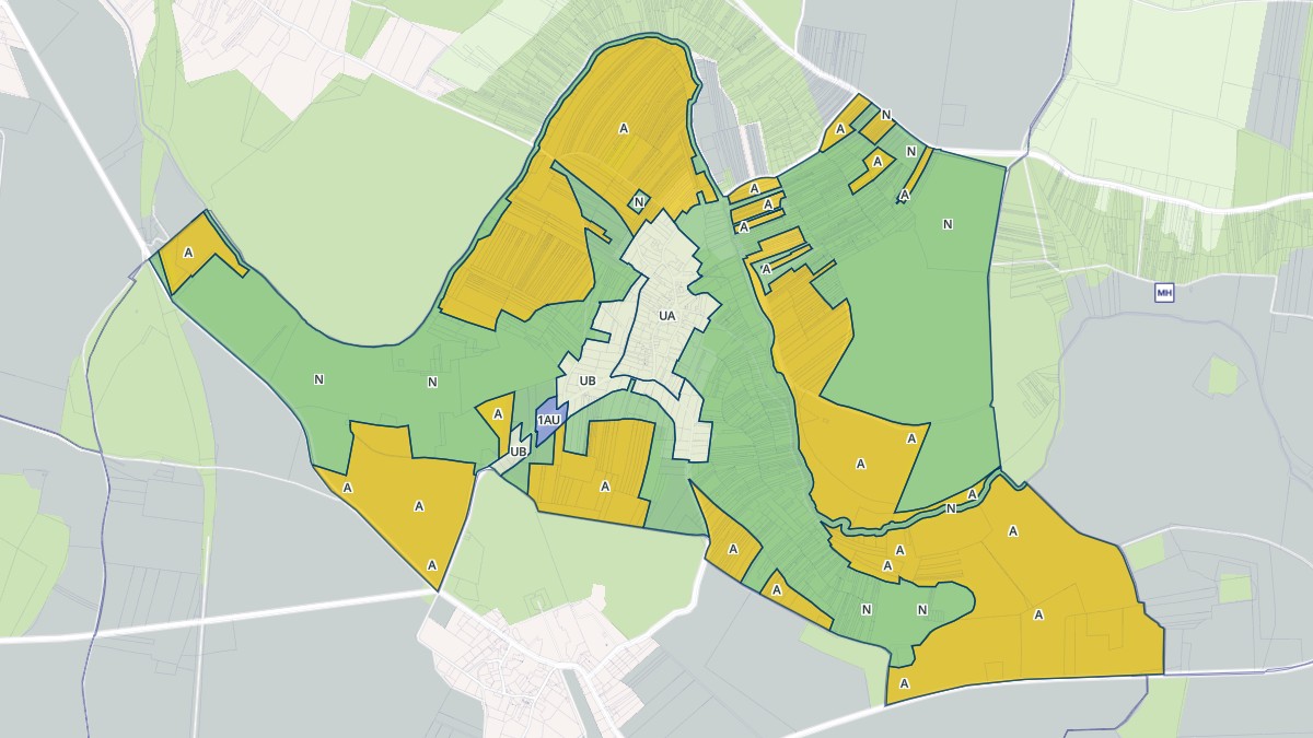 Aperçu cartographique de Argentières, centré sur la commune