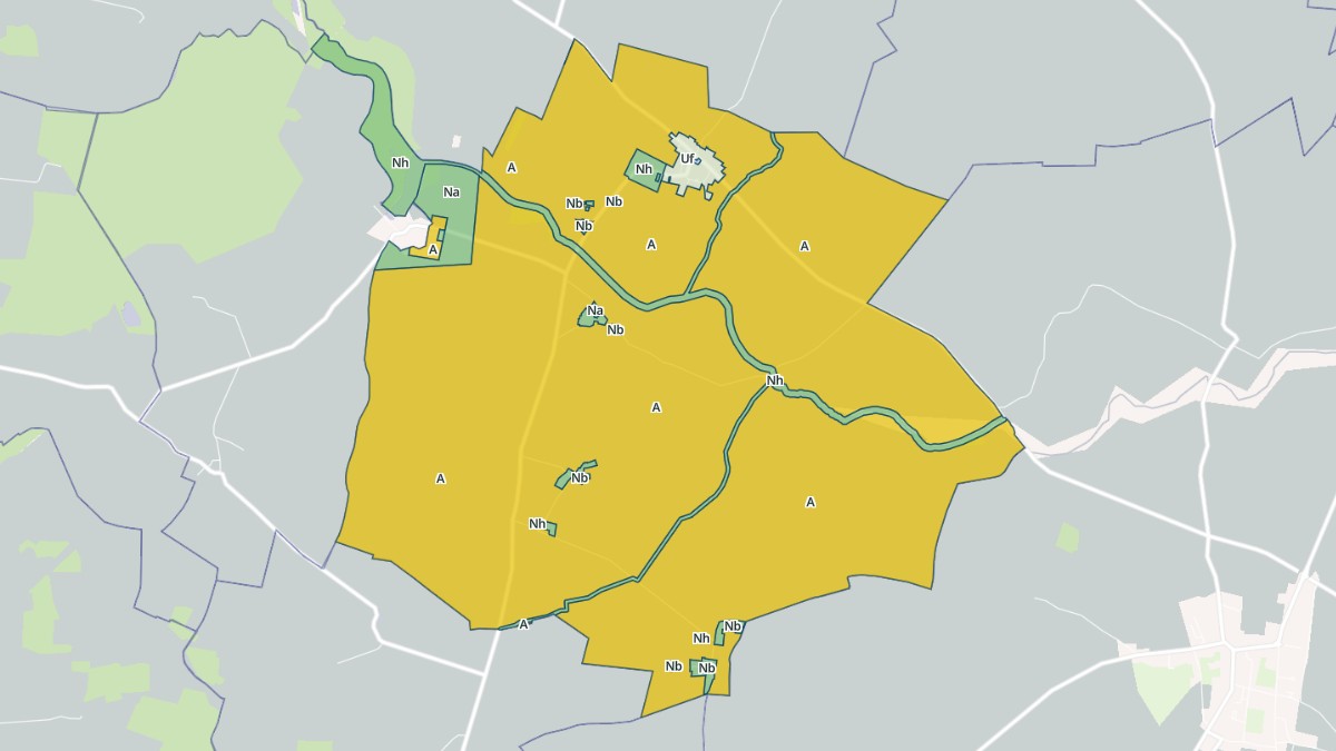 Aperçu cartographique de Augers-en-Brie, centré sur la commune