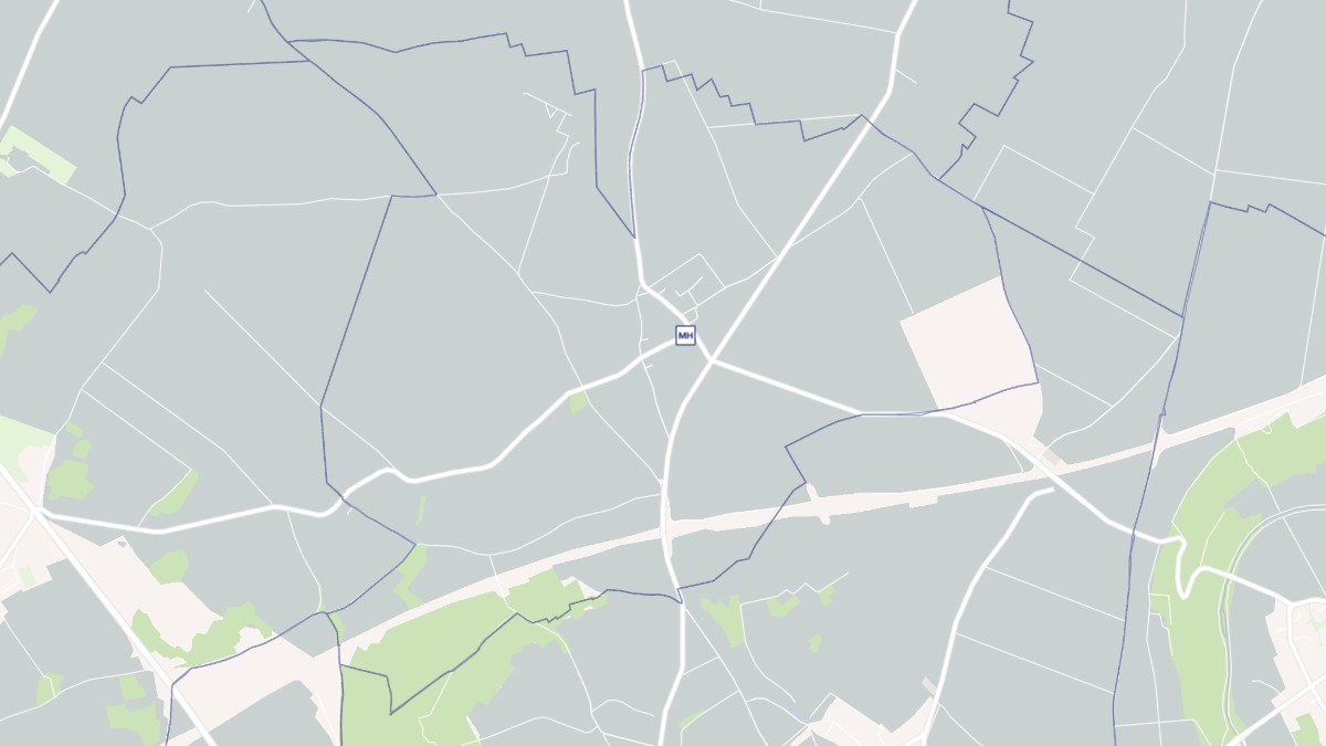 Aperçu cartographique de Barcy, centré sur la commune