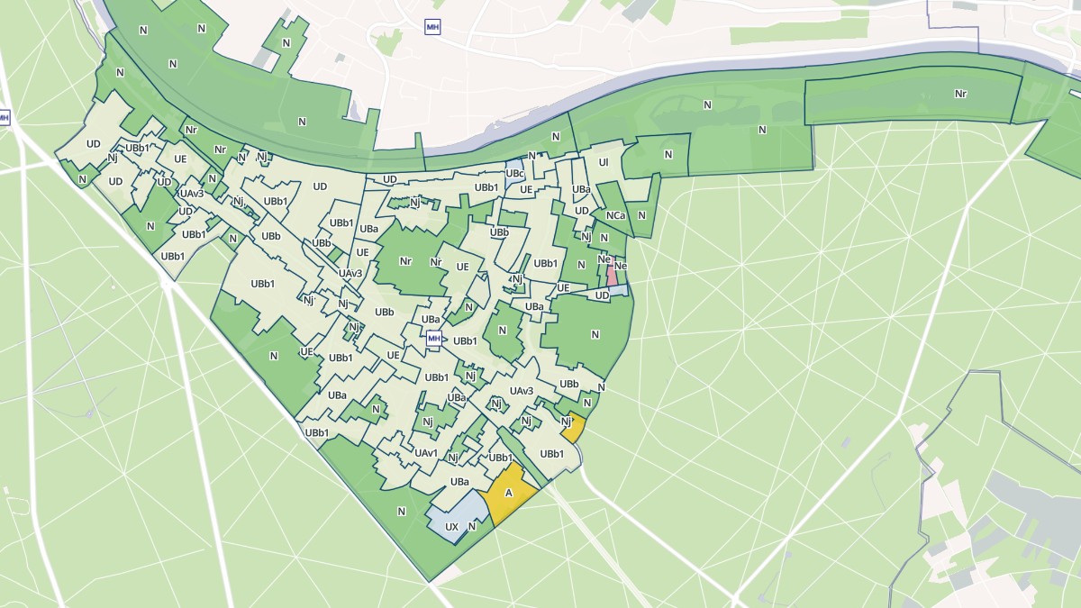Aperçu cartographique de Bois-le-Roi, centré sur la commune