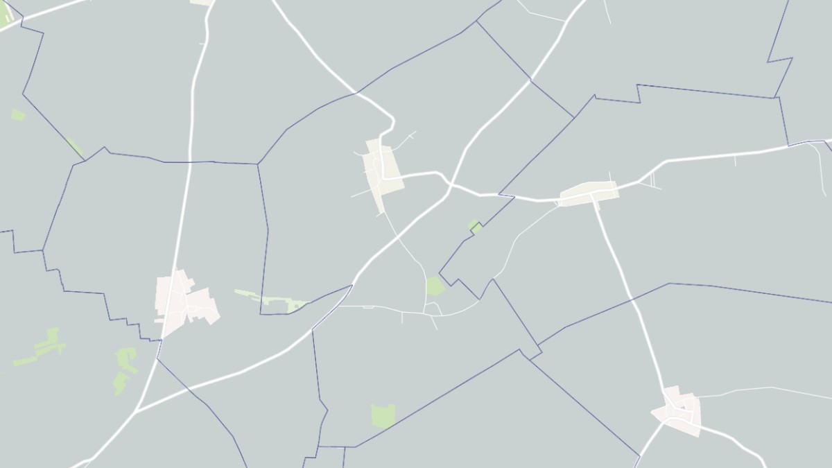 Aperçu cartographique de Burcy, centré sur la commune