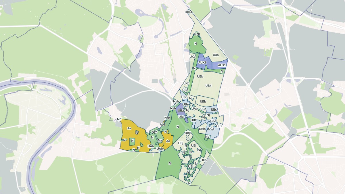 Aperçu cartographique de Cesson, centré sur la commune