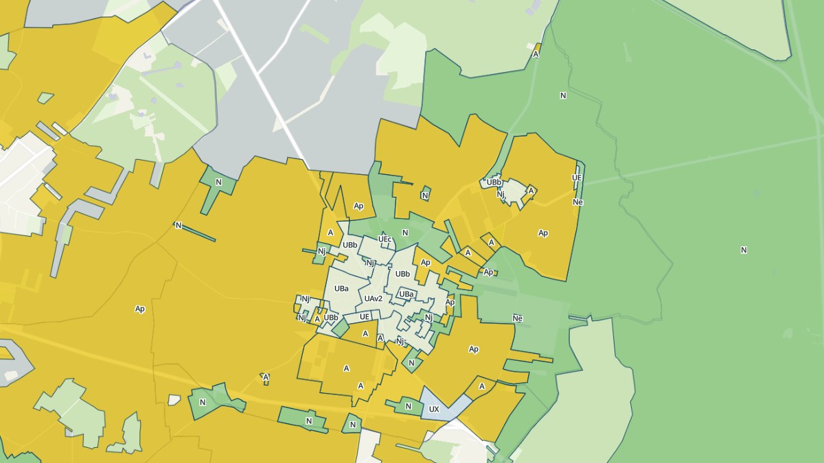 Aperçu cartographique de Chailly-en-Bière, centré sur la commune
