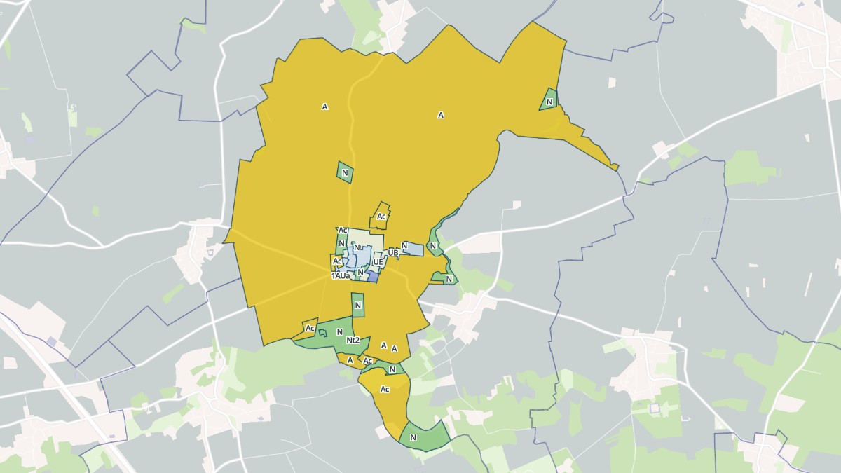 Aperçu cartographique de Champeaux, centré sur la commune