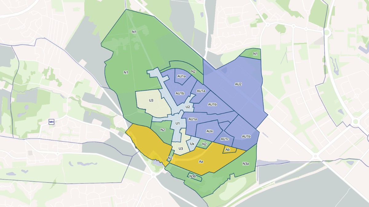 Aperçu cartographique de Chanteloup-en-Brie, centré sur la commune