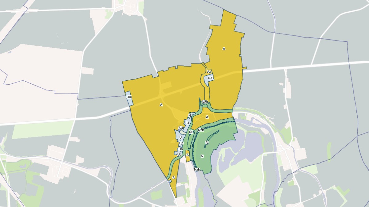 Aperçu cartographique de Charmentray, centré sur la commune