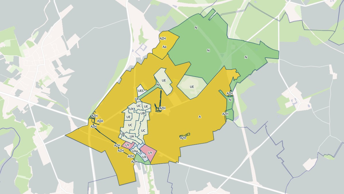 Aperçu cartographique de Coubert, centré sur la commune