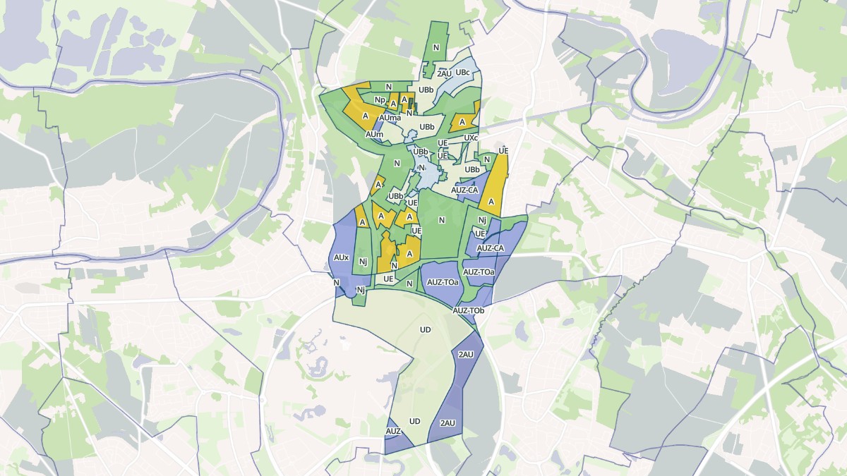 Aperçu cartographique de Coupvray, centré sur la commune