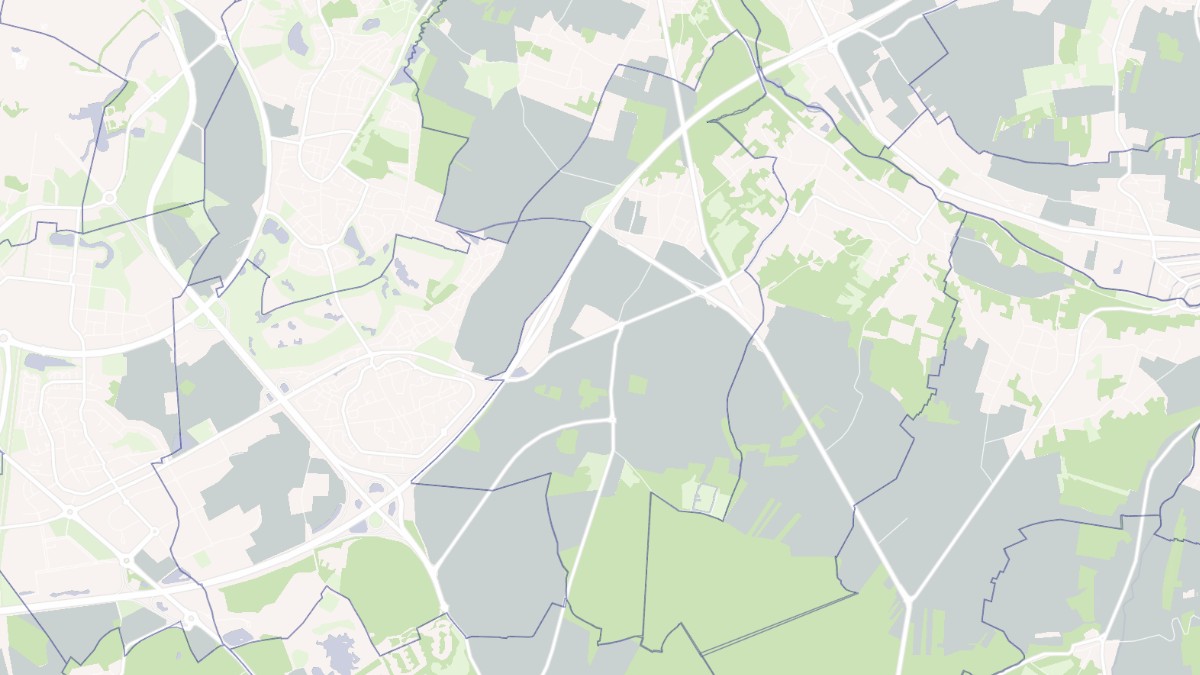 Aperçu cartographique de Coutevroult, centré sur la commune