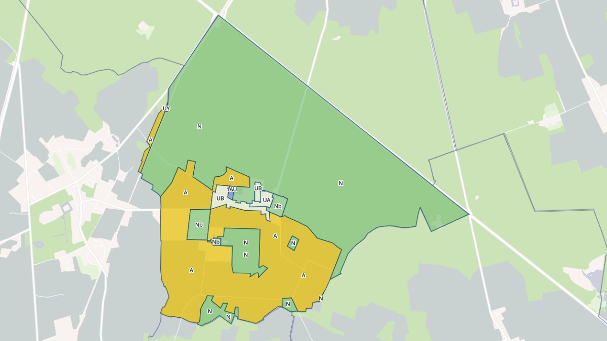 Aperçu cartographique de Crèvecœur-en-Brie, centré sur la commune