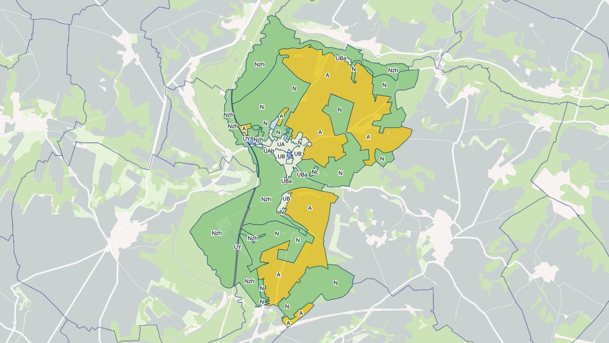 Aperçu cartographique de Crouy-sur-Ourcq, centré sur la commune