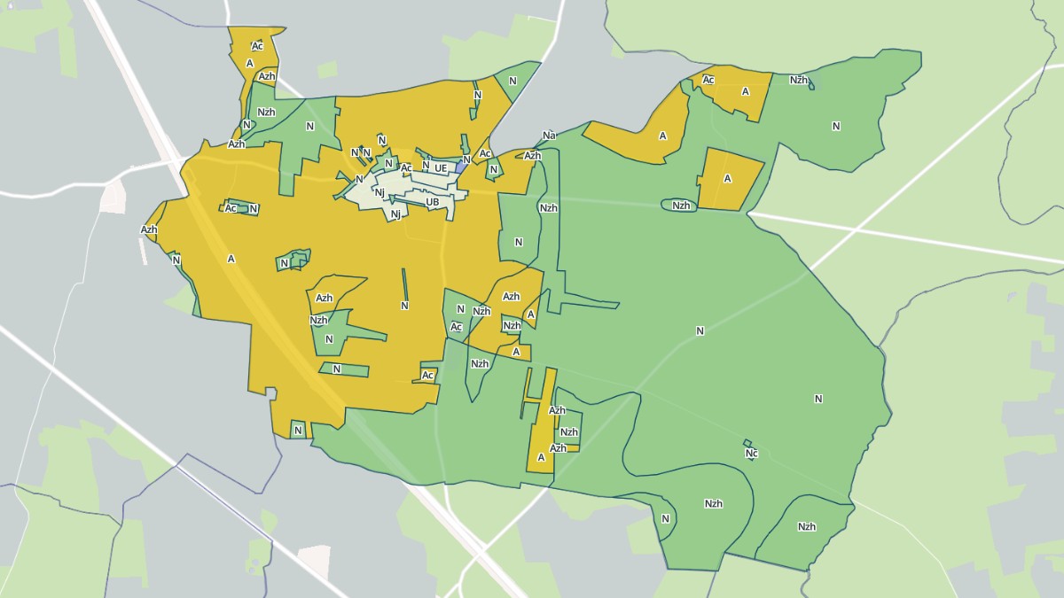 Aperçu cartographique de Les Écrennes, centré sur la commune
