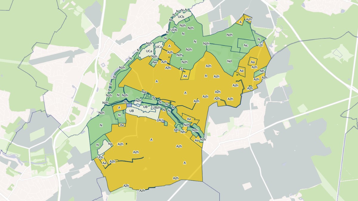 Aperçu cartographique de Férolles-Attilly, centré sur la commune