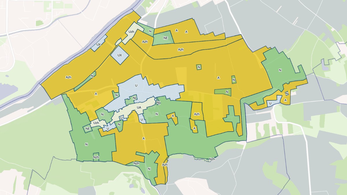 Aperçu cartographique de Fublaines, centré sur la commune