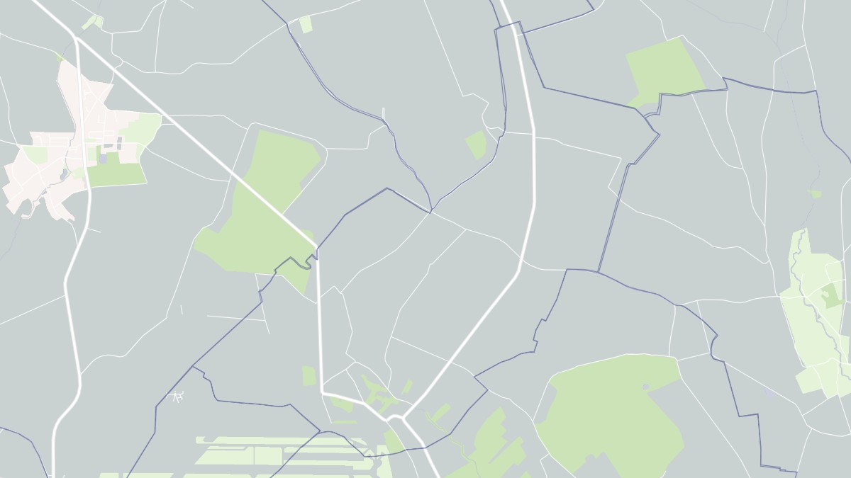 Aperçu cartographique de Giremoutiers, centré sur la commune