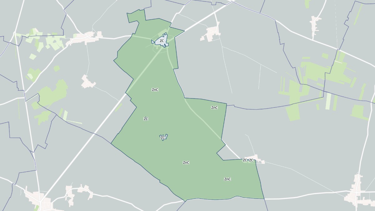 Aperçu cartographique de Gironville, centré sur la commune