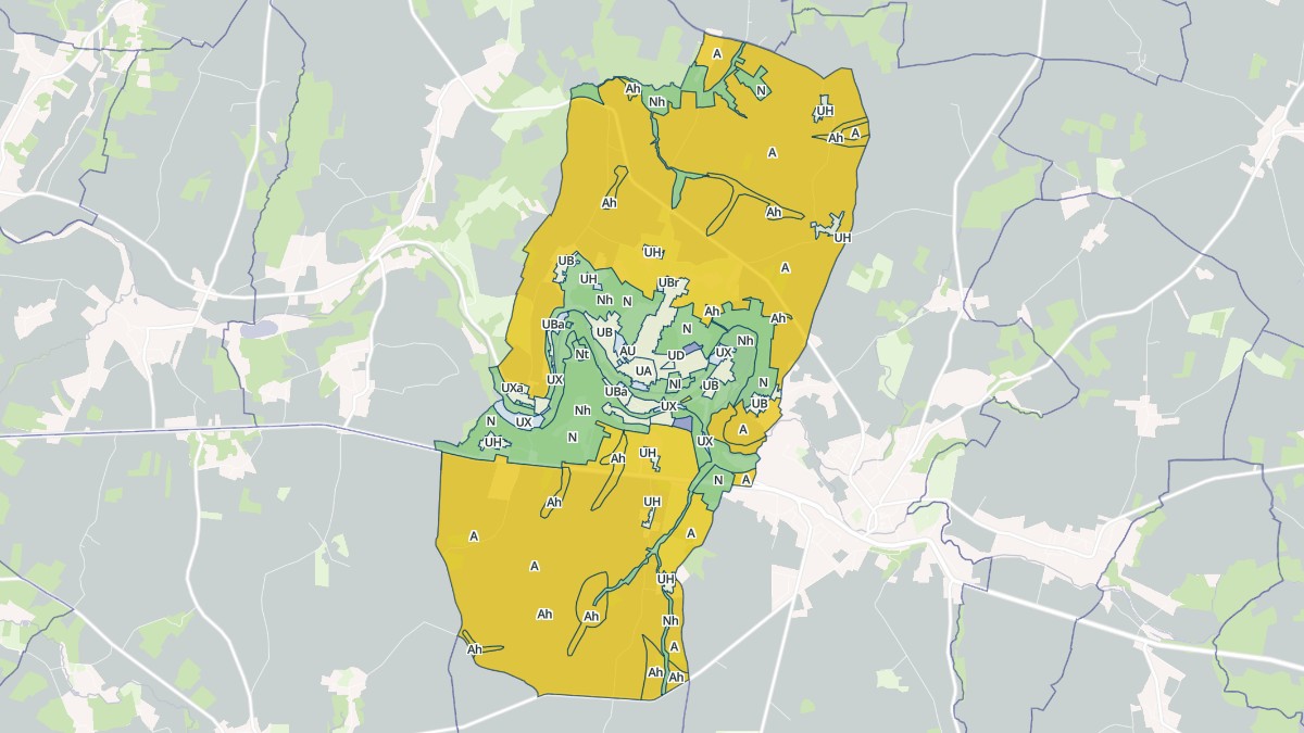 Aperçu cartographique de Jouy-sur-Morin, centré sur la commune
