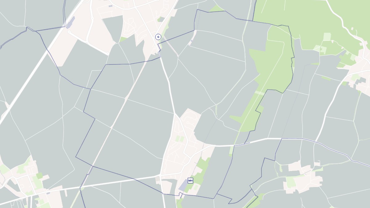 Aperçu cartographique de Juilly, centré sur la commune