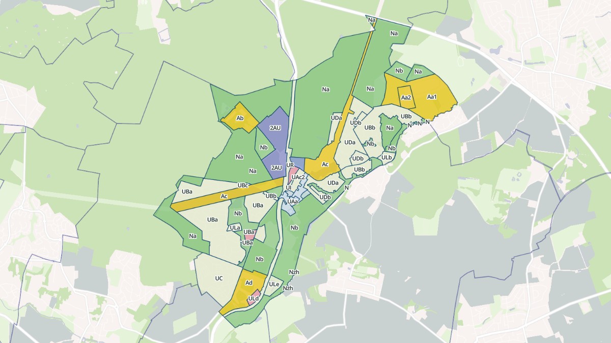 Aperçu cartographique de Lésigny, centré sur la commune