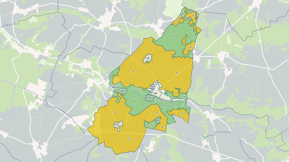 Aperçu cartographique de Lorrez-le-Bocage-Préaux, centré sur la commune