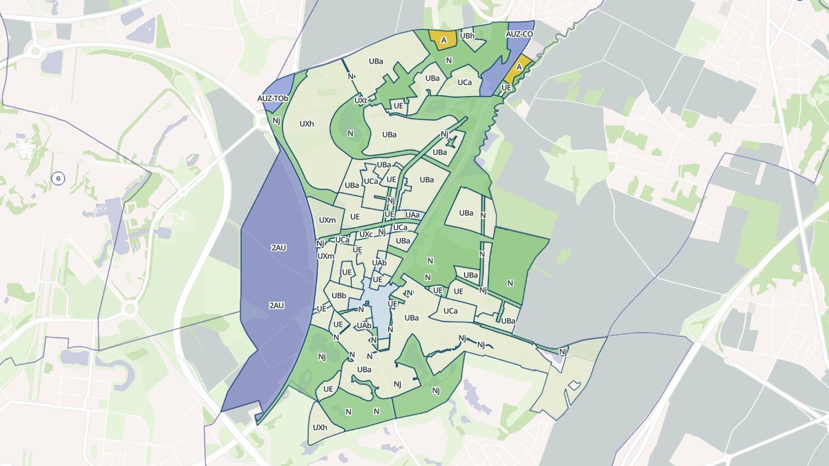 Aperçu cartographique de Magny-le-Hongre, centré sur la commune