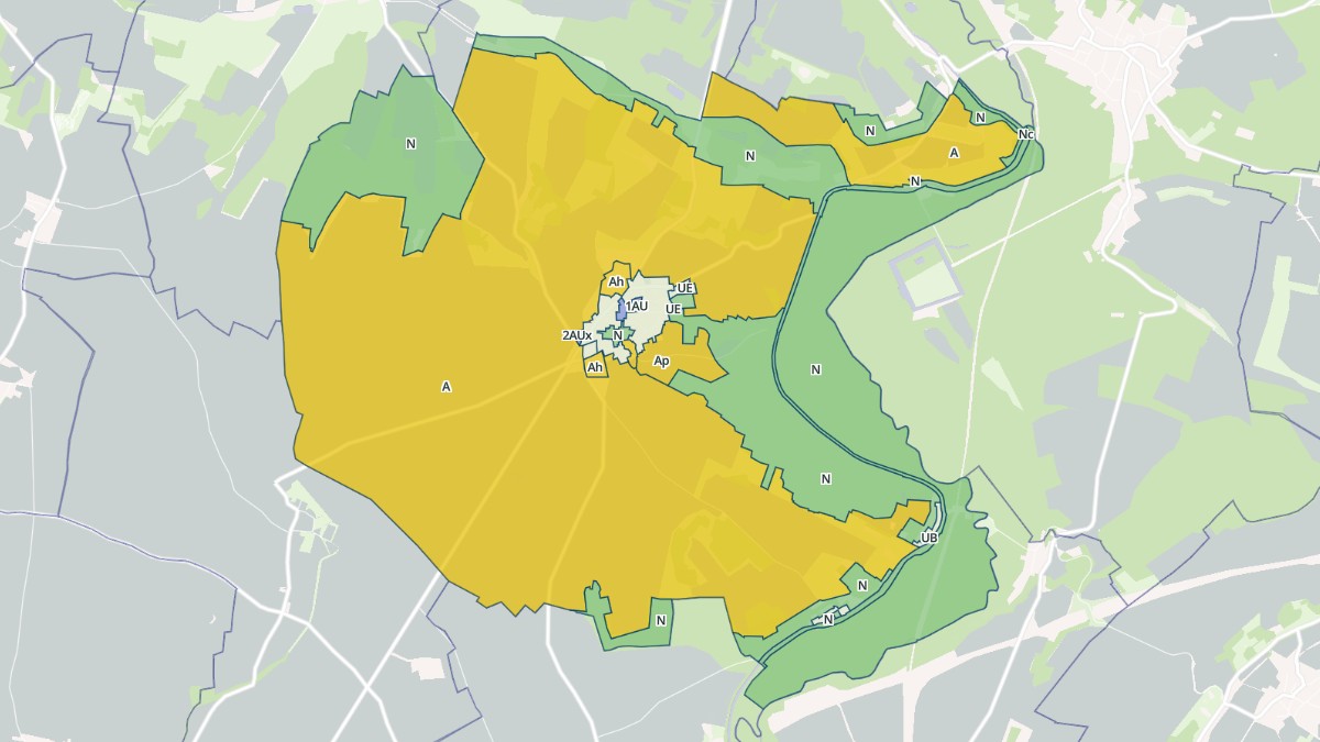 Aperçu cartographique de May-en-Multien, centré sur la commune