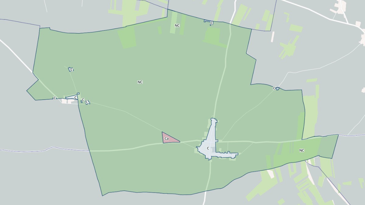 Aperçu cartographique de Mondreville, centré sur la commune