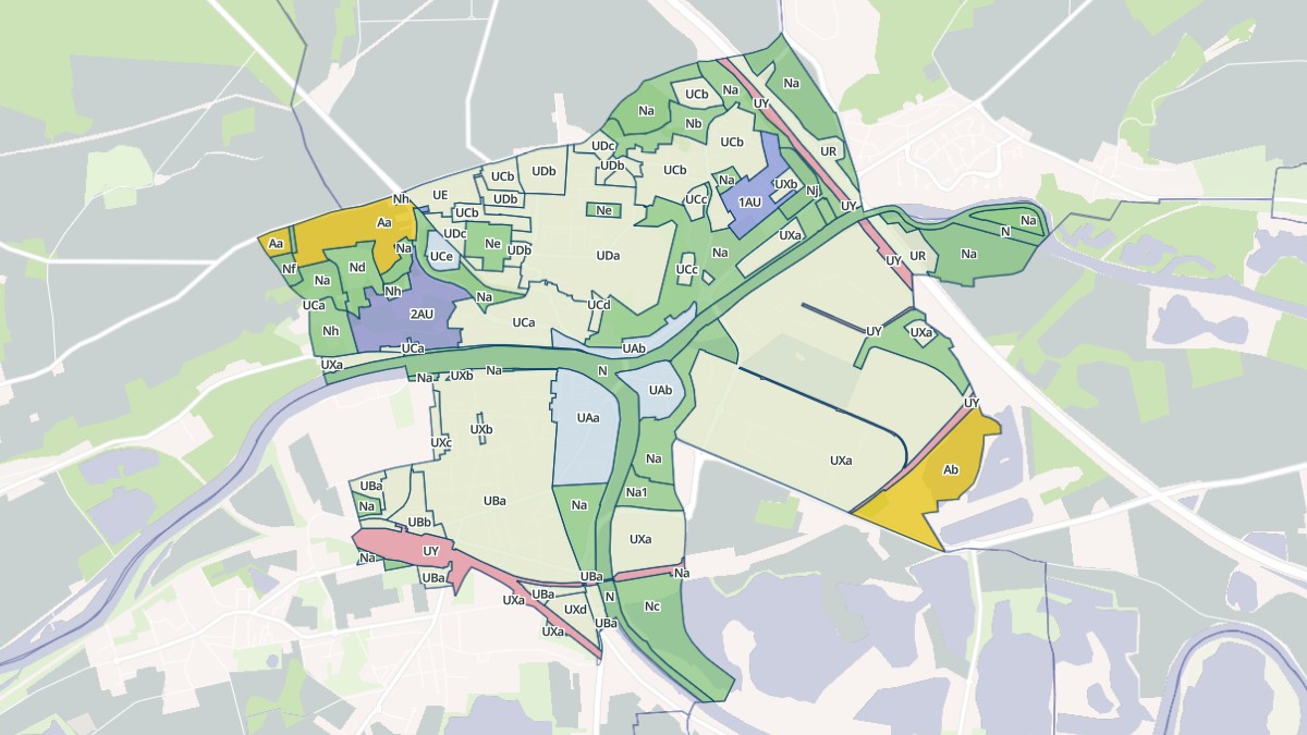 Aperçu cartographique de Montereau-Fault-Yonne, centré sur la commune