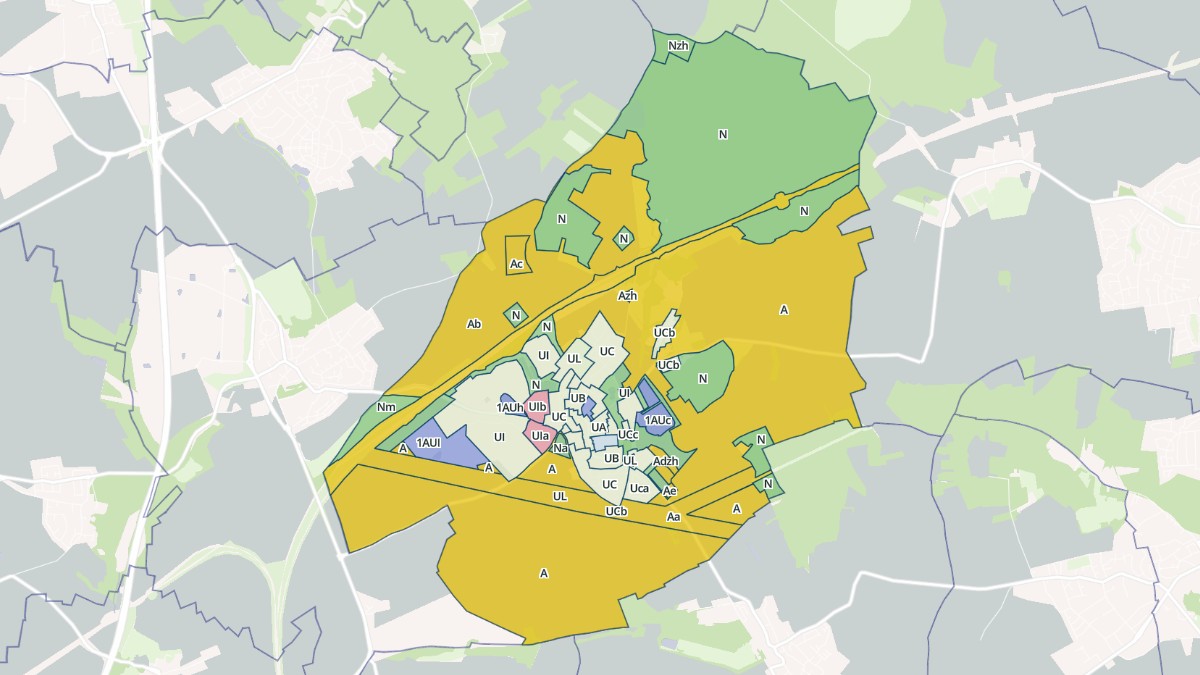 Aperçu cartographique de Moussy-le-Neuf, centré sur la commune