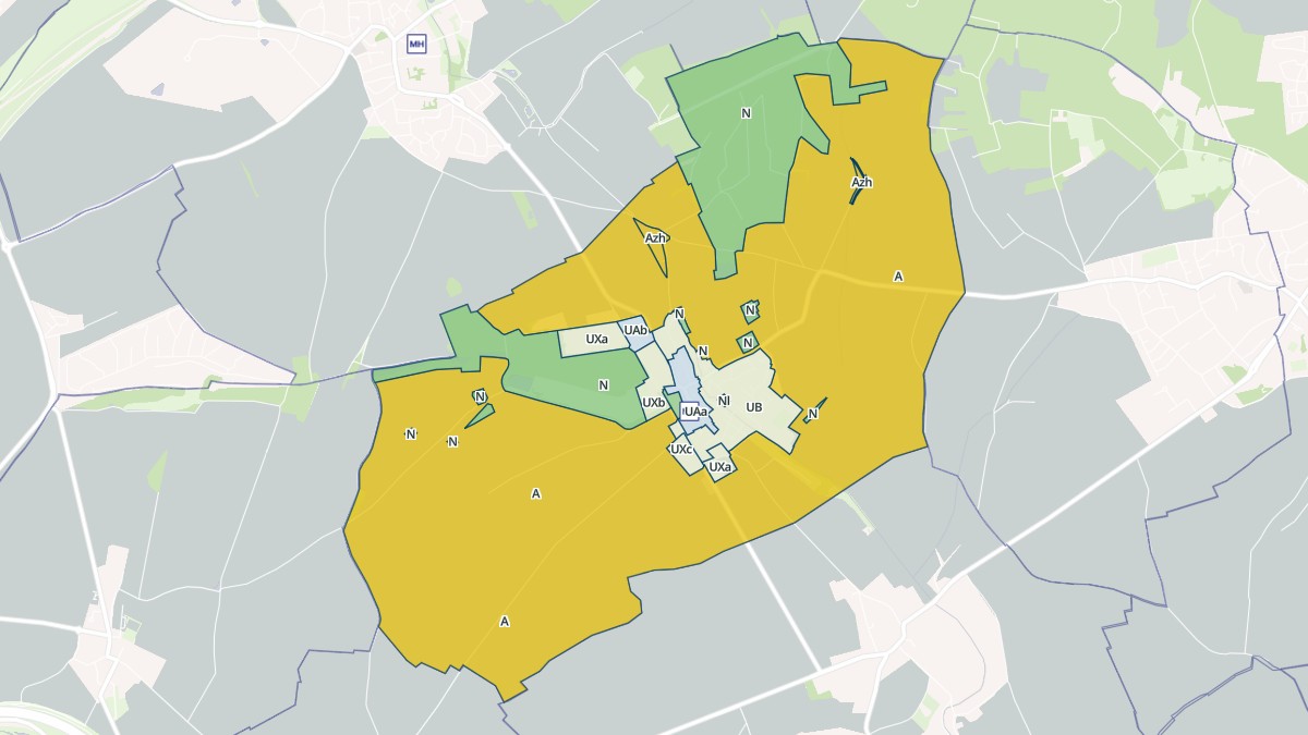 Aperçu cartographique de Moussy-le-Vieux, centré sur la commune