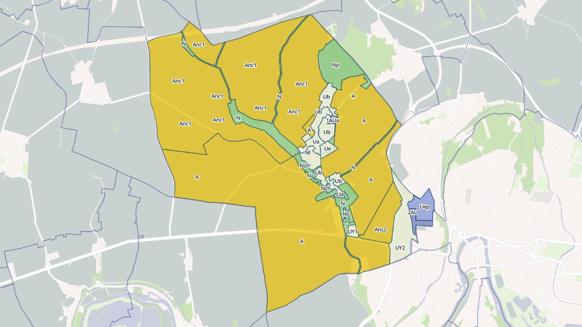 Aperçu cartographique de Chauconin-Neufmontiers, centré sur la commune