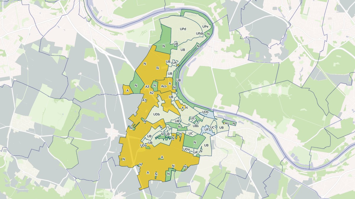 Aperçu cartographique de Saint-Fargeau-Ponthierry, centré sur la commune