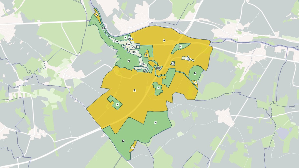 Aperçu cartographique de Saint-Jean-les-Deux-Jumeaux, centré sur la commune