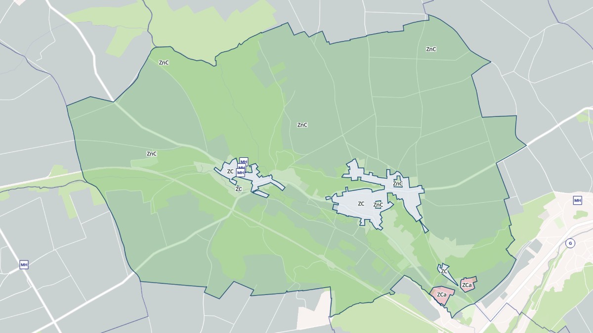 Aperçu cartographique de Saint-Loup-de-Naud, centré sur la commune