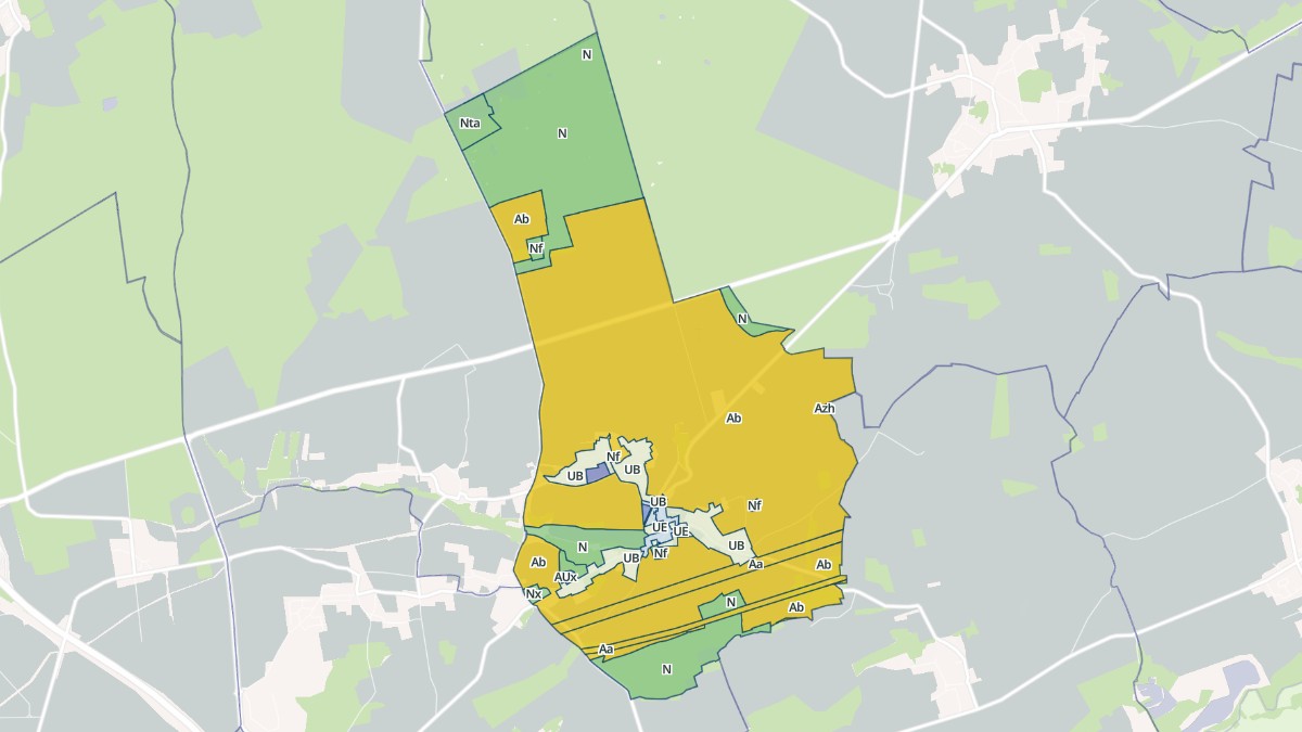 Aperçu cartographique de Salins, centré sur la commune