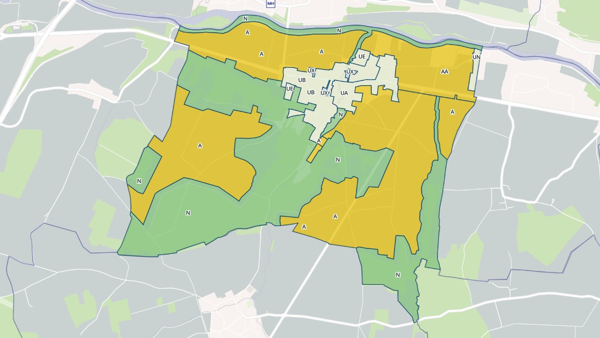 Aperçu cartographique de Sammeron, centré sur la commune