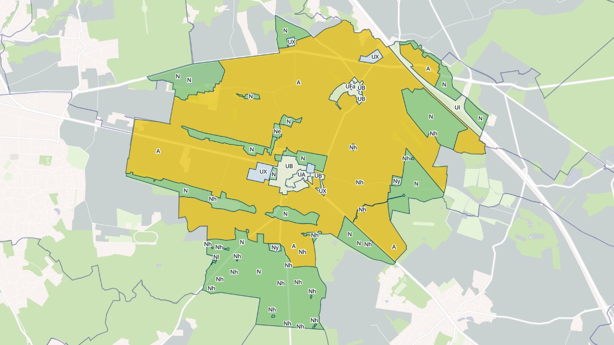 Aperçu cartographique de Sivry-Courtry, centré sur la commune