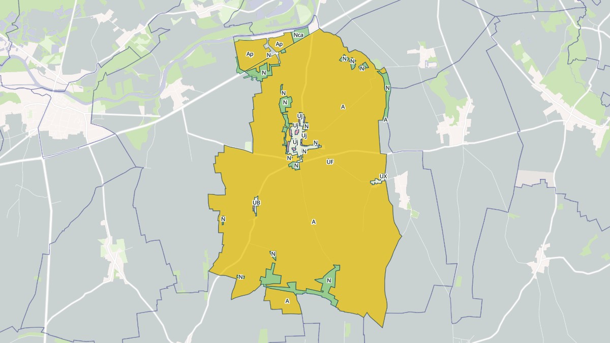 Aperçu cartographique de Villenauxe-la-Petite, centré sur la commune