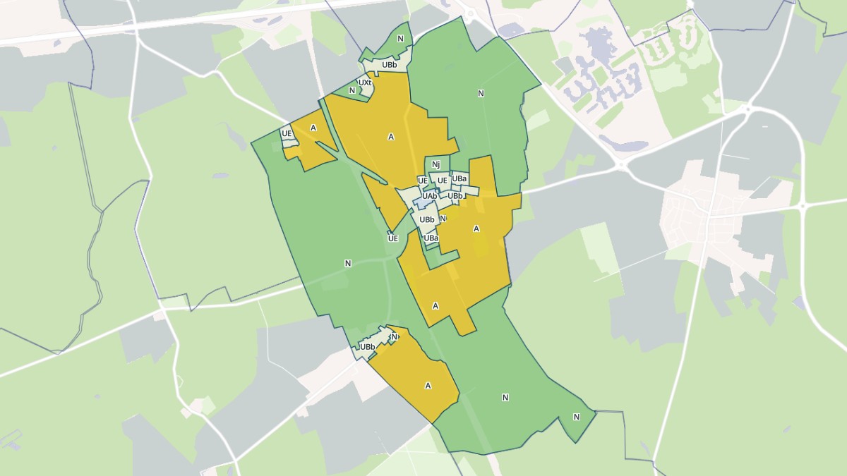 Aperçu cartographique de Villeneuve-Saint-Denis, centré sur la commune