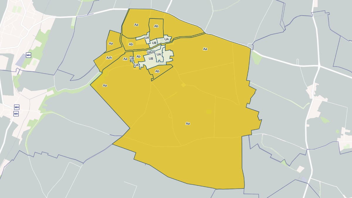 Aperçu cartographique de Vinantes, centré sur la commune