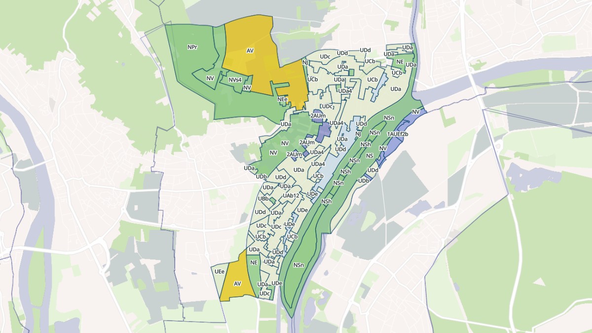 Aperçu cartographique de Andrésy, centré sur la commune
